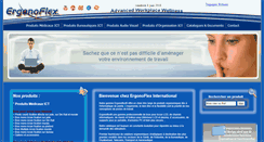 Desktop Screenshot of ergonoflex.com